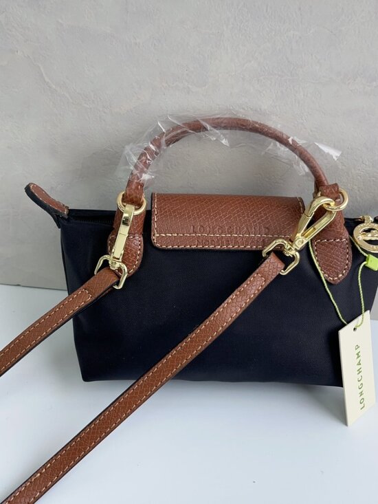 Longchamp Black Mini Crossbody Bag - Picture 2 of 9